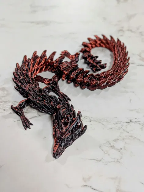 Mô hình Rồng Quỷ Cử Động - Articulated Demon Dragon - Image 9