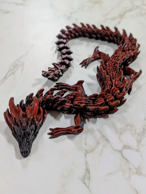 Mô hình Rồng Quỷ Cử Động - Articulated Demon Dragon - Image 10
