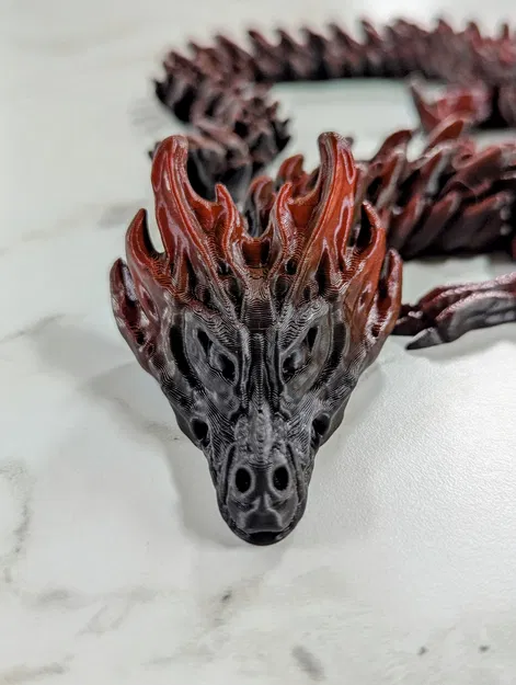Mô hình Rồng Quỷ Cử Động - Articulated Demon Dragon - Image 13