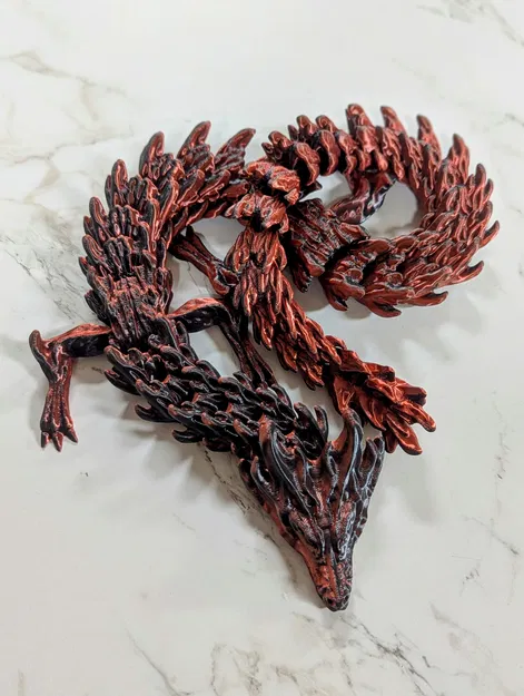 Mô hình Rồng Quỷ Cử Động - Articulated Demon Dragon - Image 14