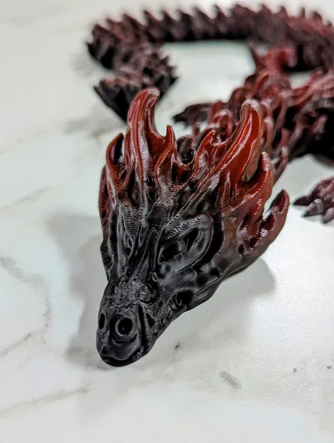 Mô hình Rồng Quỷ Cử Động - Articulated Demon Dragon - Image 15