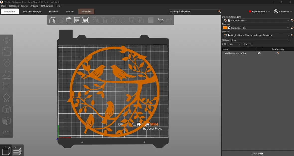 Tranh treo tường 3D: Chim trên cành cây (WallArt Birds on a Tree) - Image 2