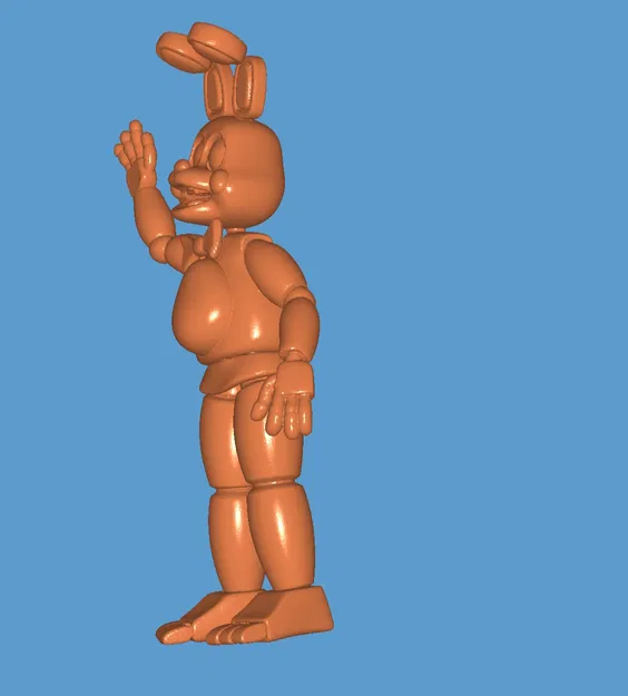 Mô hình Toy Bonnie từ FNAF 2 - File in 3D chất lượng cao - Image 2