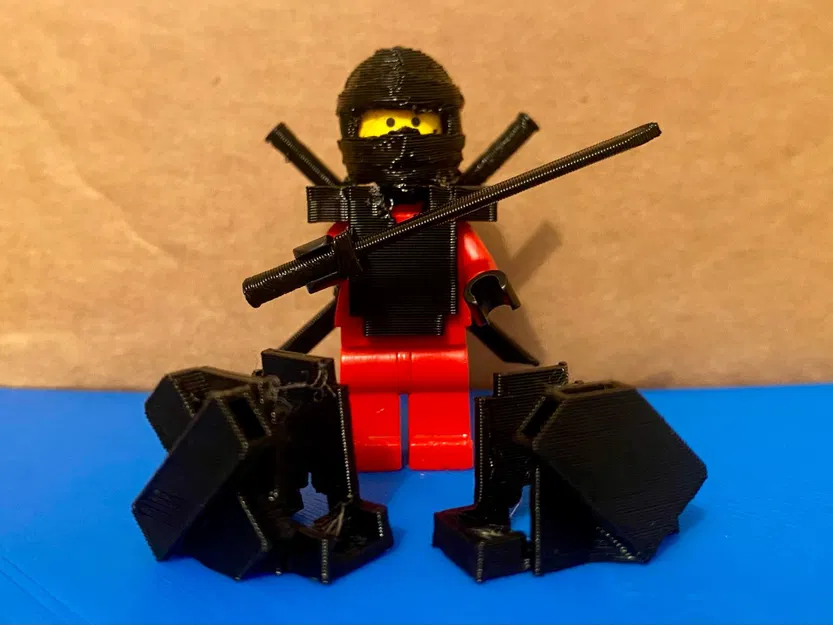 Giáp tương thích Lego có bao kiếm sau lưng - Image 1