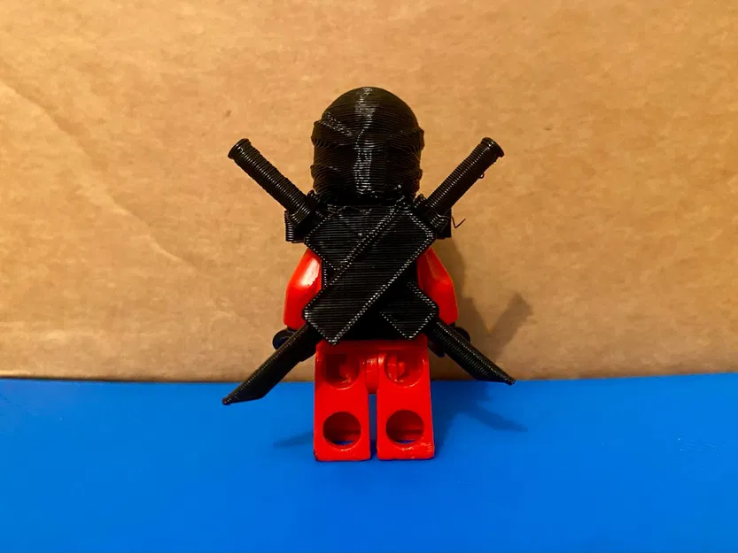 Giáp tương thích Lego có bao kiếm sau lưng - Image 3