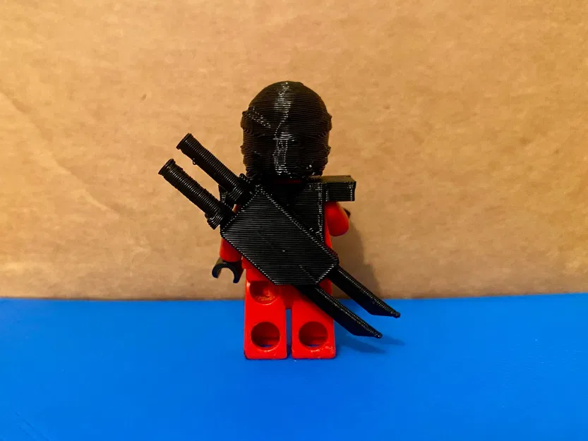 Giáp tương thích Lego có bao kiếm sau lưng - Image 6