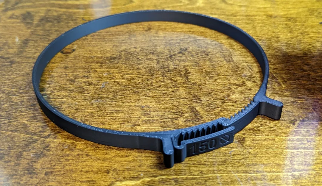 Kẹp ống dạng bánh răng 150mm (6 inch) - Image 1