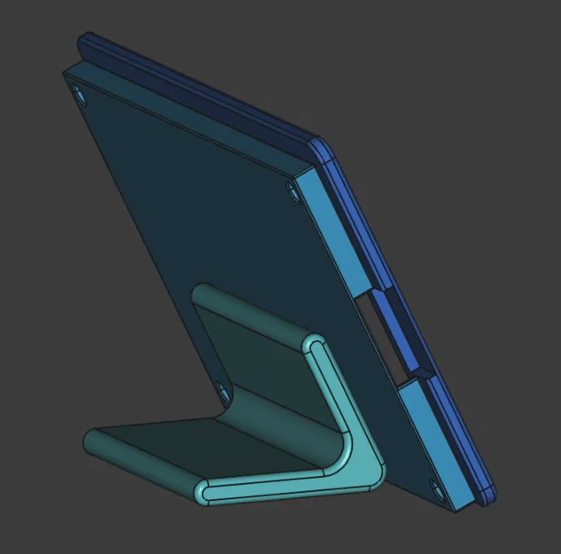 Vỏ bảo vệ màn hình Sunton 7inch (ESP32-8048S070) kèm chân đế (có file FreeCAD) - Image 11