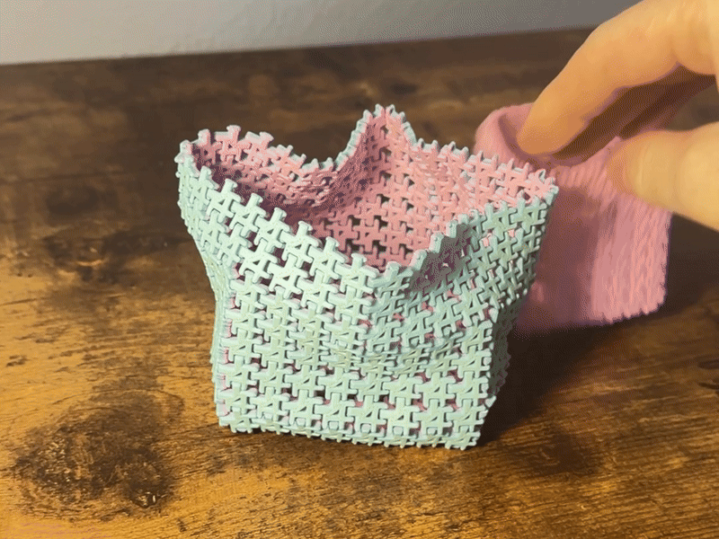 Soft Box - Hộp Đựng Vải In 3D Dẻo Linh Hoạt - Image 1