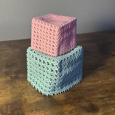 Soft Box - Hộp Đựng Vải In 3D Dẻo Linh Hoạt