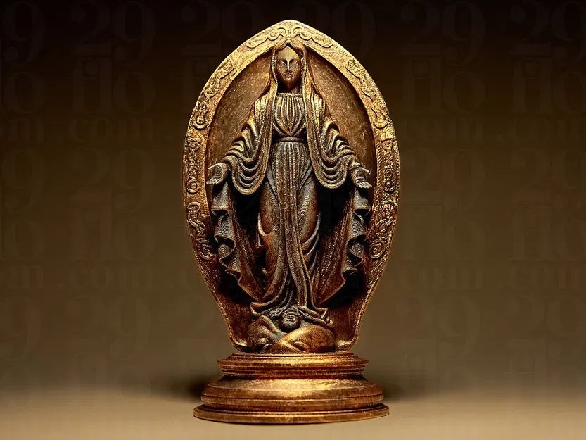 Tượng Đức Mẹ Đồng Trinh (Virgin Mary Statuette) - Image 1