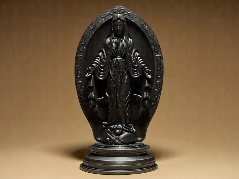 Tượng Đức Mẹ Đồng Trinh (Virgin Mary Statuette) - Image 2