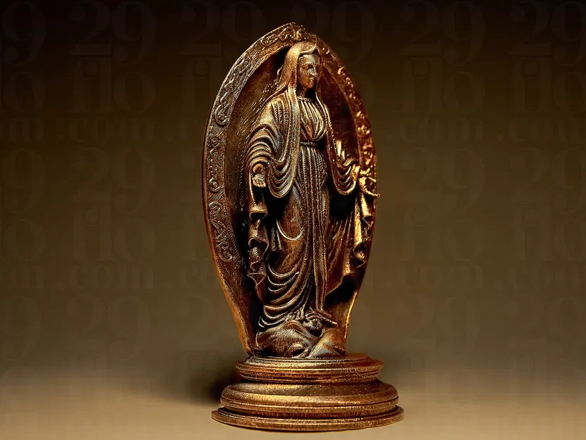 Tượng Đức Mẹ Đồng Trinh (Virgin Mary Statuette) - Image 3