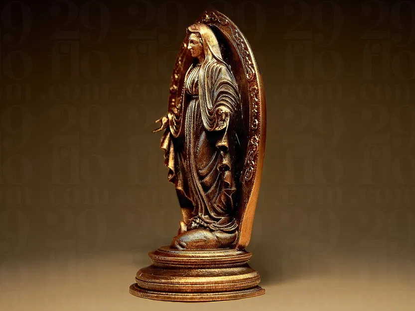 Tượng Đức Mẹ Đồng Trinh (Virgin Mary Statuette) - Image 4