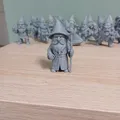 Mô hình Gandalf, chú lùn phù thủy 3D cực chi tiết cho người mới - Thumbnail 1