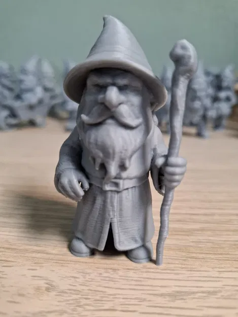 Mô hình Gandalf, chú lùn phù thủy 3D cực chi tiết cho người mới - Image 2