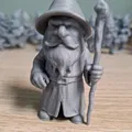 Mô hình Gandalf, chú lùn phù thủy 3D cực chi tiết cho người mới - Thumbnail 2