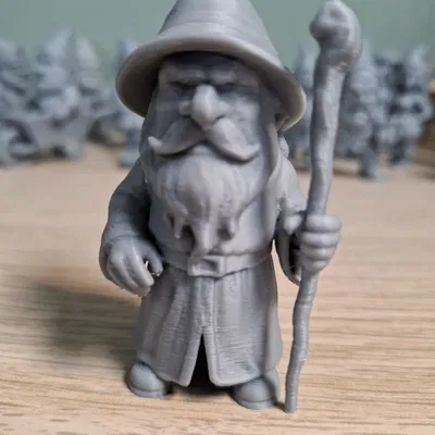 Mô hình Gandalf, chú lùn phù thủy 3D cực chi tiết cho người mới