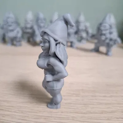 Mô hình Pin-Up Gnomelette quyến rũ