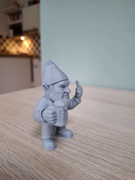 Mô hình Gnome Cụng Ly & Giơ Ngón Tay Thối - Image 3