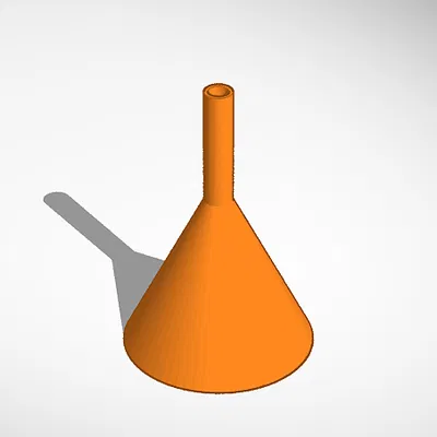 Mẫu phễu nhựa đa năng - Dễ in và tiện lợi cho gia đình