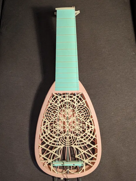 Cybertwee Electric Baroque Lute (Đàn Lute Baroque điện 20 dây) - Image 1