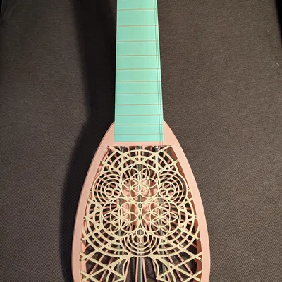 Cybertwee Electric Baroque Lute (Đàn Lute Baroque điện 20 dây)