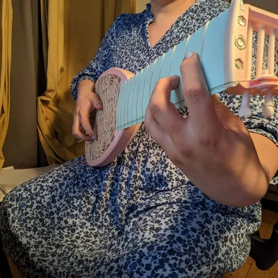 Cybertwee Electric Baroque Lute (Đàn Lute Baroque điện 20 dây)