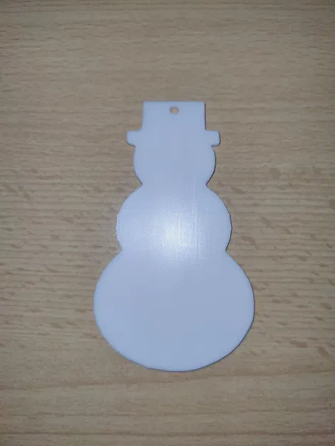 Mô hình người tuyết trang trí Giáng sinh in 3D cực dễ - Image 1