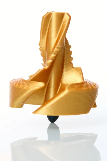 Con quay fidget toy có cơ chế xuyên qua (Passthrough spinning top) - Image 4