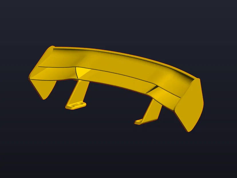 Cánh gió sau cho xe RC tỉ lệ 1/10 - Phụ kiện độ xe 3D cực chất - Image 1