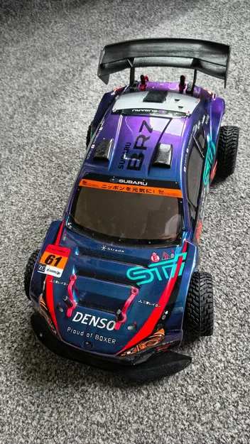 Cánh gió sau cho xe RC tỉ lệ 1/10 - Phụ kiện độ xe 3D cực chất - Image 3