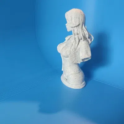 Mô hình tượng nữ hải tặc (Sexy Pirate Sculpture) - File in 3D