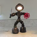 PipeKnight - Đèn ngủ robot ống nước in 3D độc đáo - Thumbnail 1