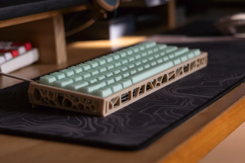 Vỏ bàn phím Monsgeek FUN60 Pro Voronoi (Lấy cảm hứng từ Holy60) - Image 2