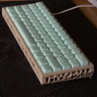 Vỏ bàn phím Monsgeek FUN60 Pro Voronoi (Lấy cảm hứng từ Holy60)