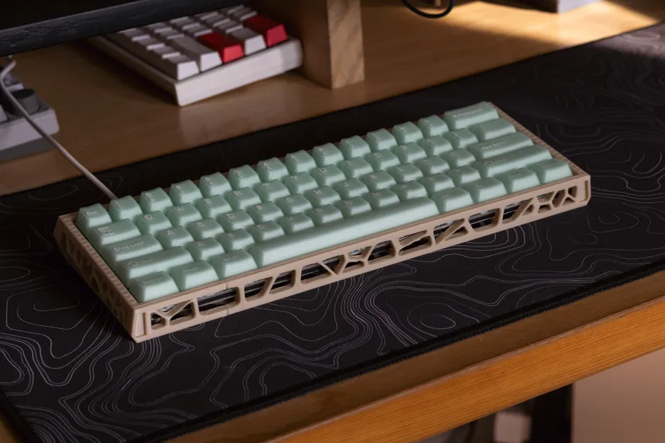 Vỏ bàn phím Monsgeek FUN60 Pro Voronoi (Lấy cảm hứng từ Holy60) - Image 4