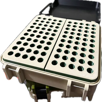 Hộp đựng đạn 100 viên dạng module cho 223/5.56, 9mm và các loại khác