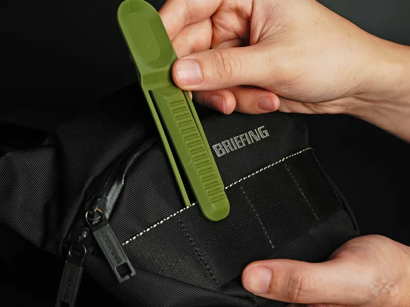 Bộ dụng cụ ăn uống dã ngoại dạng kẹp (Clip-on Hiking Utensil set) - Image 3