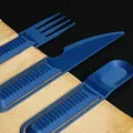 Bộ dụng cụ ăn uống dã ngoại dạng kẹp (Clip-on Hiking Utensil set) - Thumbnail 5