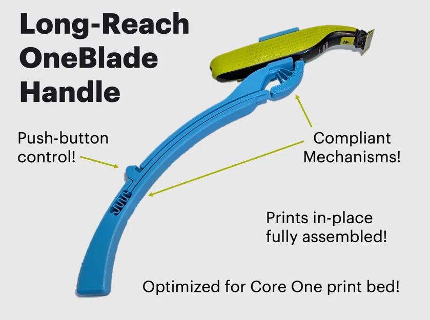 Tay cầm nối dài cho Phillips OneBlade - Image 1