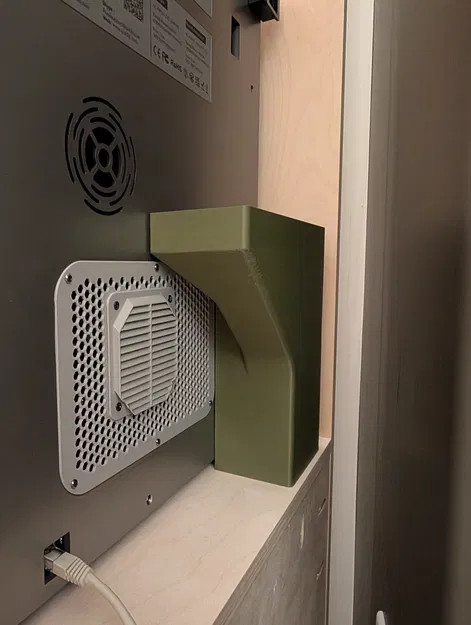 Khay hứng rác nhựa (Poop Chute) gọn nhẹ cho Qidi Plus 4 - Image 1