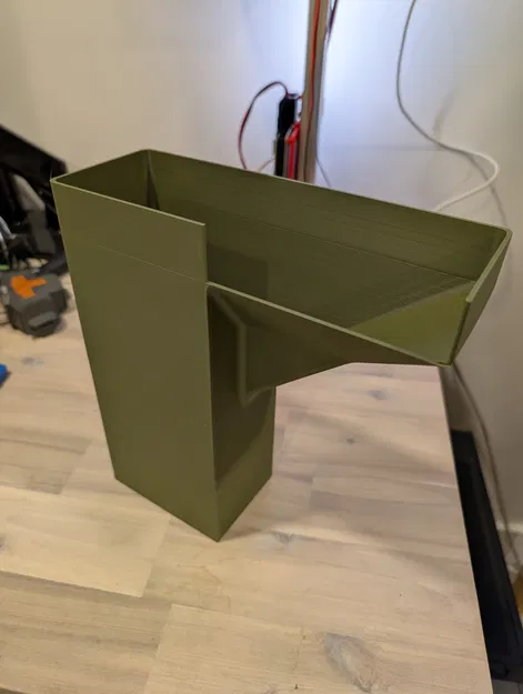 Khay hứng rác nhựa (Poop Chute) gọn nhẹ cho Qidi Plus 4 - Image 3