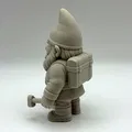 Mô hình 3D Chú lùn làm vườn phá dỡ Demolition Garden Gnome độc đáo - Thumbnail 2