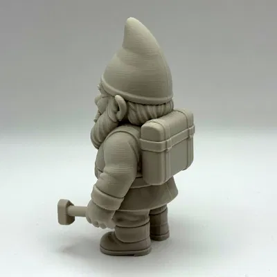 Mô hình 3D Chú lùn làm vườn phá dỡ Demolition Garden Gnome độc đáo