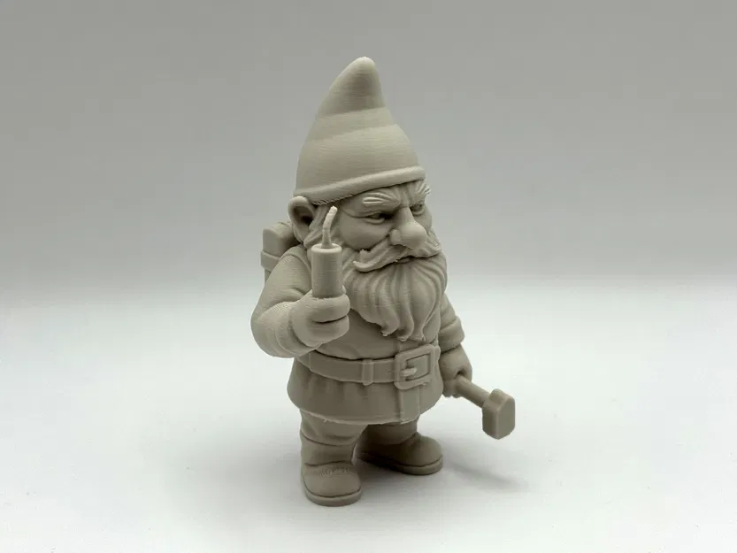 Mô hình 3D Chú lùn làm vườn phá dỡ Demolition Garden Gnome độc đáo - Image 4
