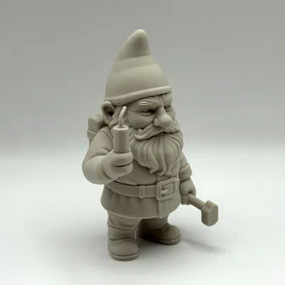 Mô hình 3D Chú lùn làm vườn phá dỡ Demolition Garden Gnome độc đáo