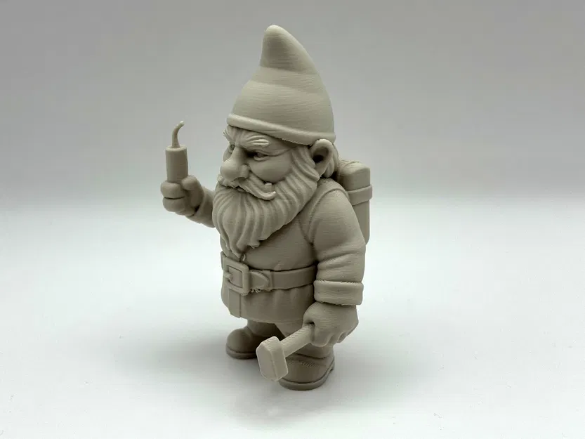 Mô hình 3D Chú lùn làm vườn phá dỡ Demolition Garden Gnome độc đáo - Image 5