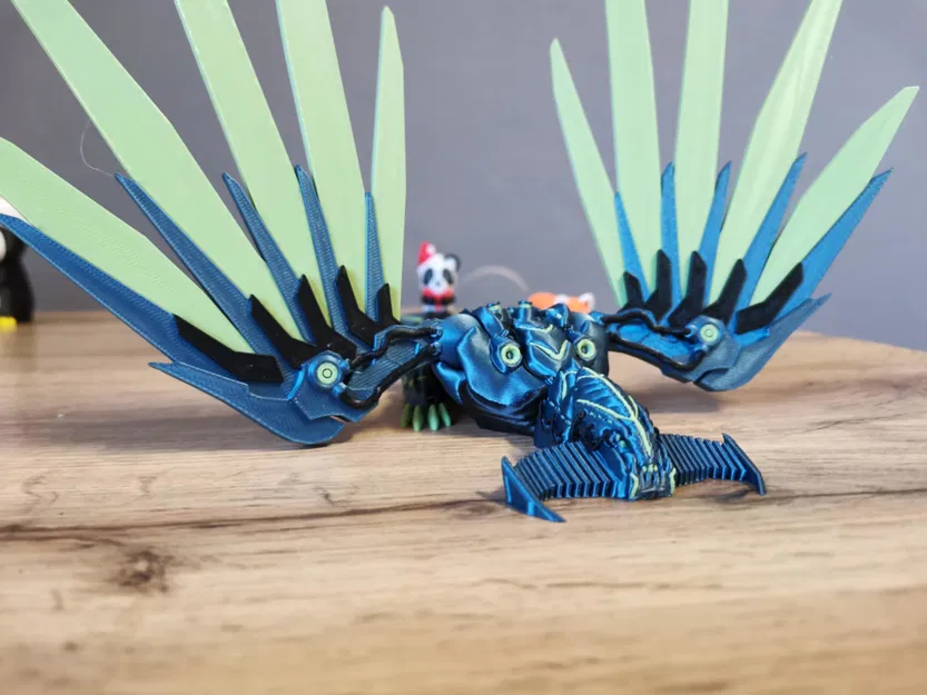 Mô hình Cyber Wyvern - Rồng Cơ Khí Độc Đáo - Image 1