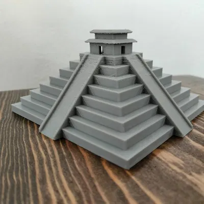 Mô hình Kim tự tháp Aztec cho hồ cá/terrarium